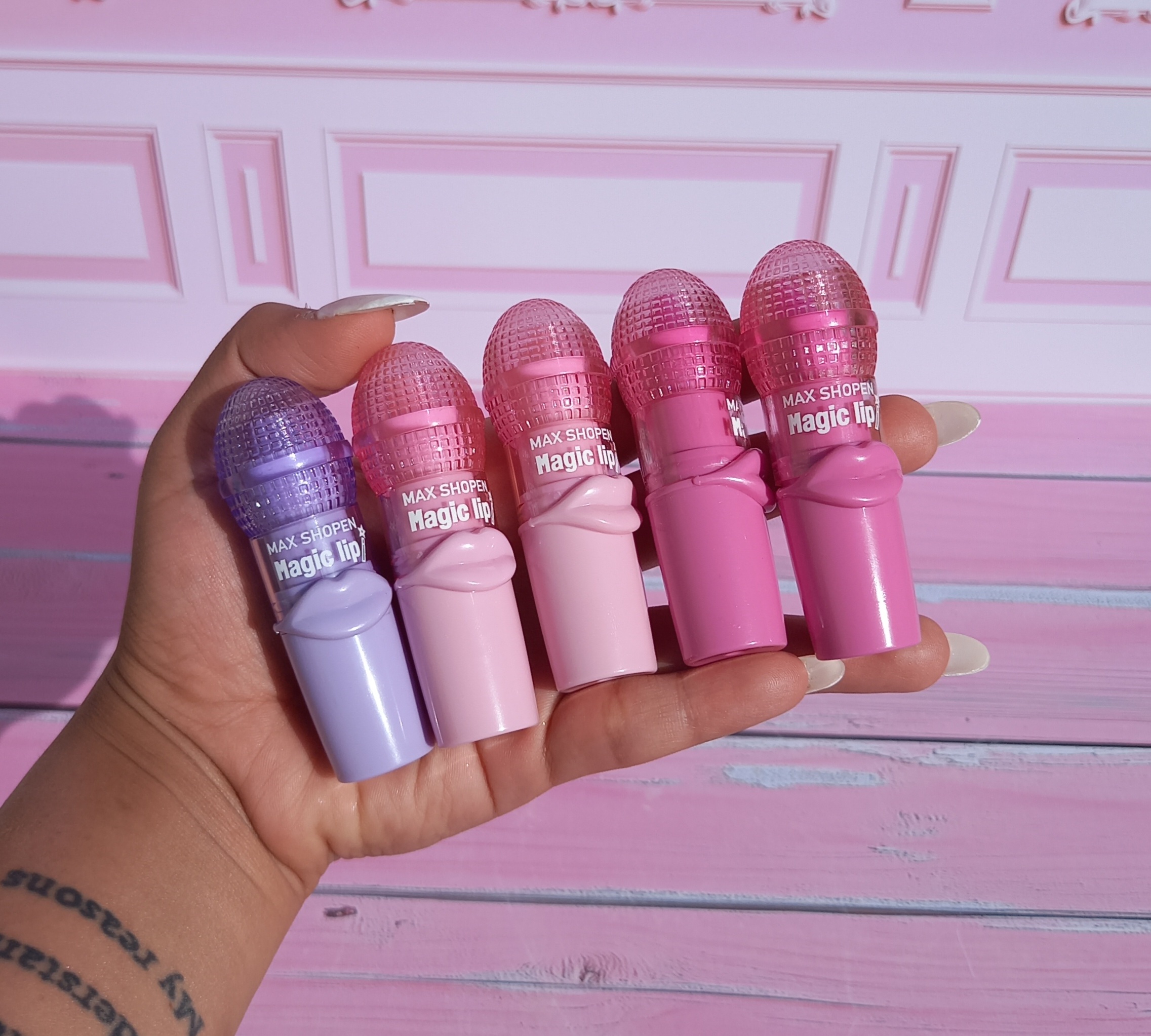 بالم لب حرارتی مدل میکروفونی برند مجیک majik