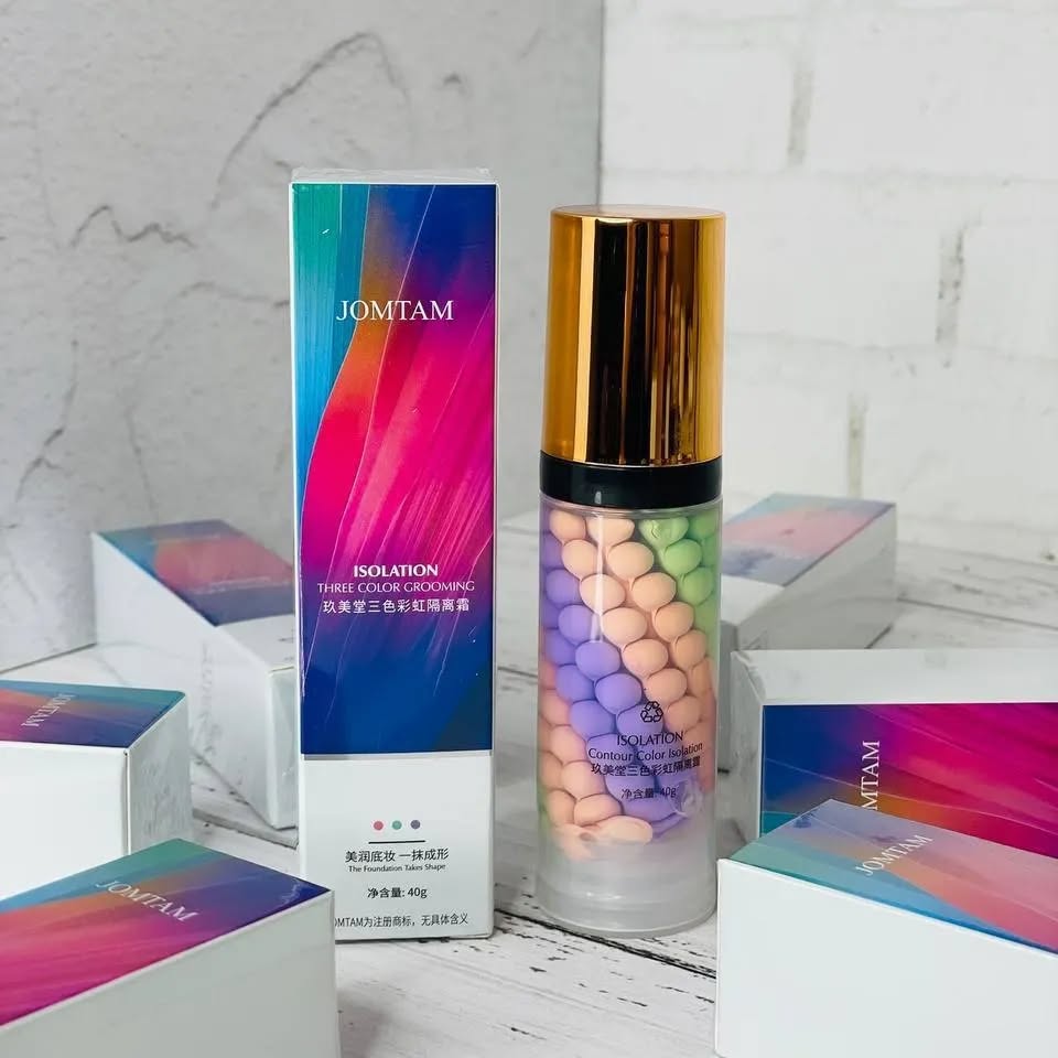 پرایمر تثبیت کننده آرایش صورت برند جومتام JOMTAM حجم ۴۰ میل