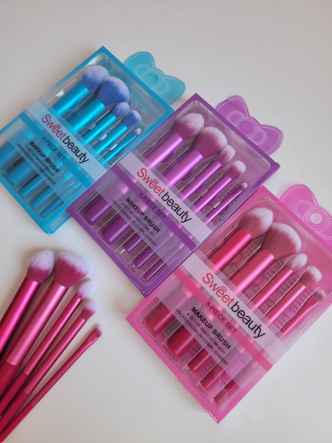 ست براش پینترستی ۵ عددی برند سوییت بیوتی Sweet beauty مدل اورجینال