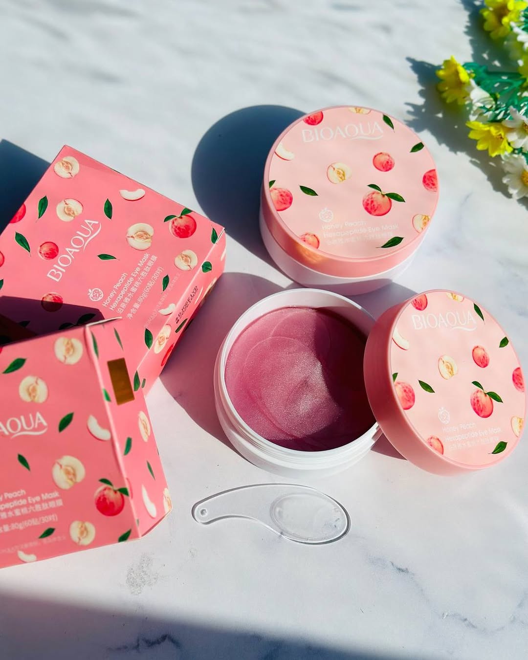 پچ تیرگی زیر چشم هلو برند بیوآکوا BIOAQUA حاوی ۶۰ عدد پچ اورجینال